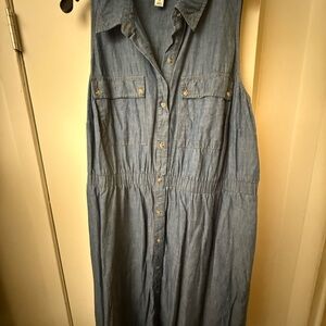 Ava & Viv Blue Denim Mini Dress